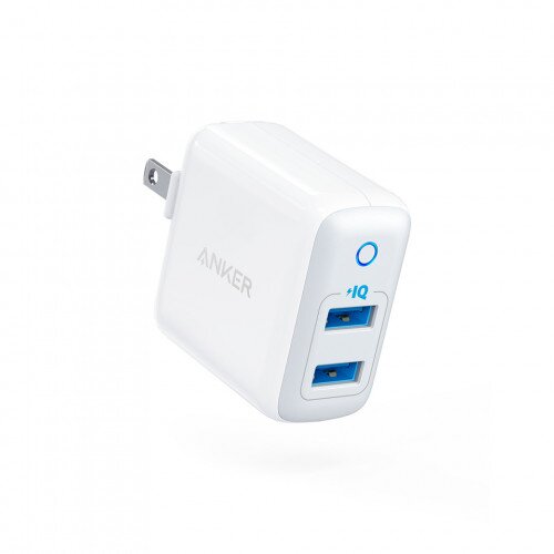 Anker PowerPort II 2 Ultra-Compact Travel Charger - White