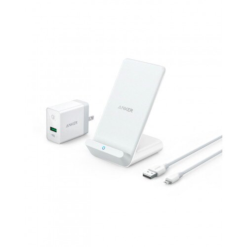 Anker PowerWave 7.5 Stand with Internal Cooling Fan - White