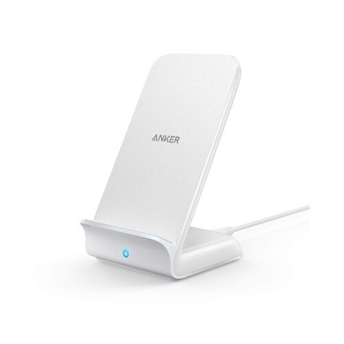 Anker PowerWave Fast Wireless Charger Stand - White