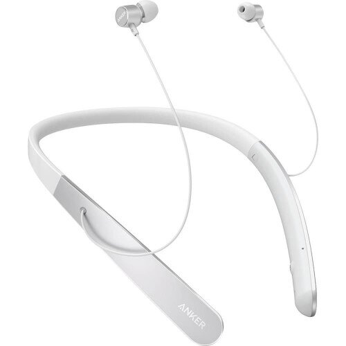 Anker SoundBuds Life Wireless Neckband Headphones - Silver