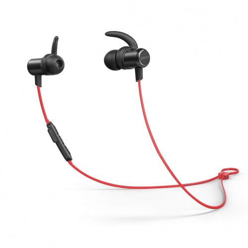 Soundcore SoundBuds Slim Wireless Workout Headphones - Red