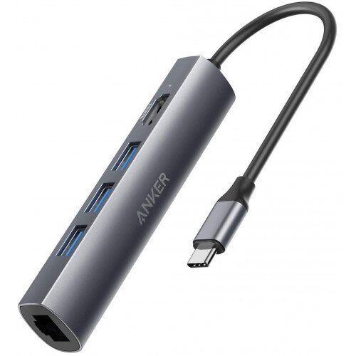 Anker USB C Hub 5-in-1 Premium USB C Adapter with Ethernet Port