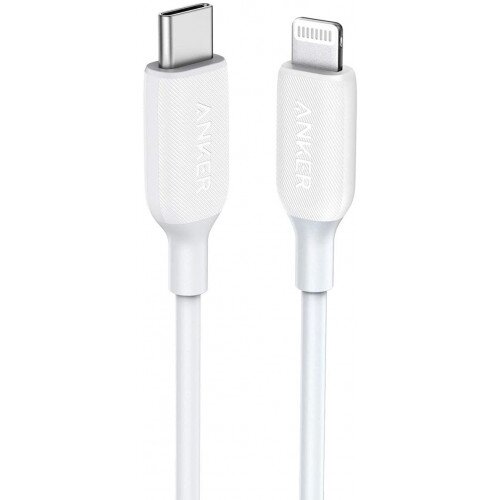 Anker USB C to Lightning 3ft Cable - White