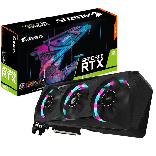 Gigabyte AORUS GeForce RTX 3050 ELITE 8G Graphics Card