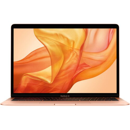 Apple 13-inch MacBook Air (2019) - 1.6GHz Dual-Core Processor with Turbo Boost up to 3.6GHz 256GB Storage Touch ID - Gold