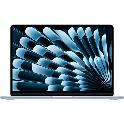 Apple 13-inch MacBook Air (2025) - 512GB SSD - 16GB - M4 Chip with 10-Core CPU 10-Core GPU 16-Core Neural Engine - Sky Blue