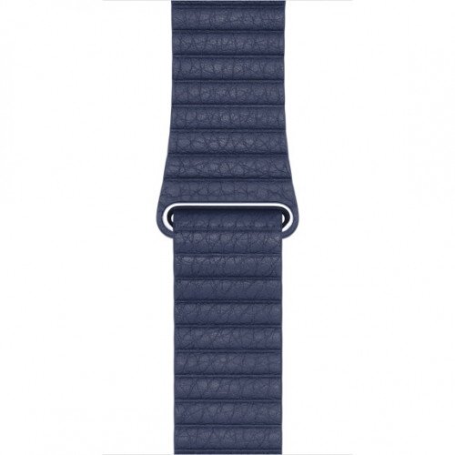 Apple 42mm Leather Loop Band for Apple Watch - Large - Midnight Blue