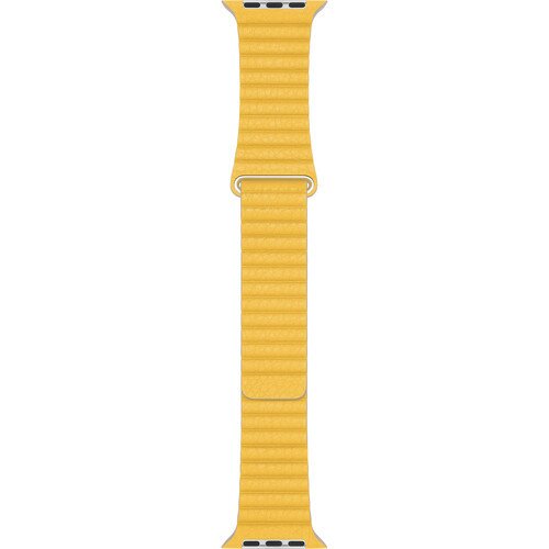 Apple 44mm Leather Loop Band - Medium - Meyer Lemon