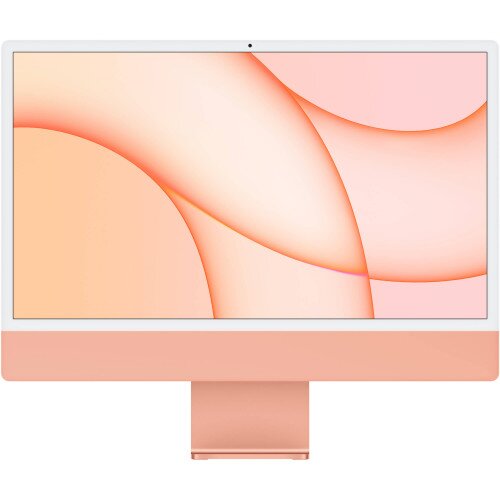 Apple iMac 24-inch 4.5K Retina Display - M1 Chip with 8-Core CPU and 8-Core GPU / 256GB Storage - Orange