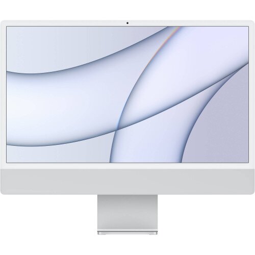 Apple iMac 24-inch 4.5K Retina Display - M1 Chip with 8‑Core CPU and 7‑Core GPU / 256GB Storage - Silver