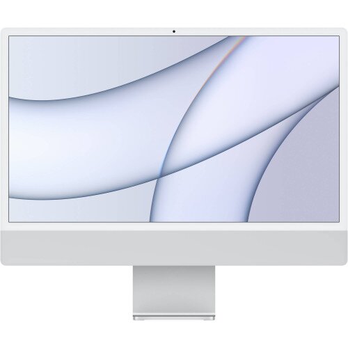 Apple iMac 24-inch 4.5K Retina Display - M1 Chip with 8-Core CPU and 8-Core GPU / 512GB Storage - Silver