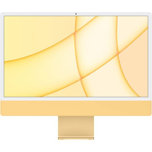 Apple iMac 24-inch 4.5K Retina Display - M1 Chip with 8-Core CPU and 8-Core GPU / 256GB Storage - Yellow