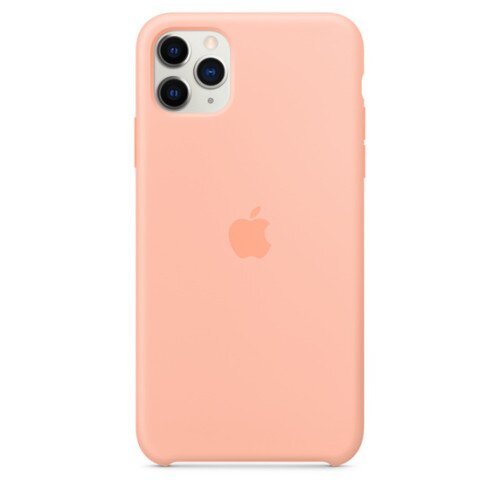 Apple iPhone 11 Pro Max Silicone Case - Grapefruit