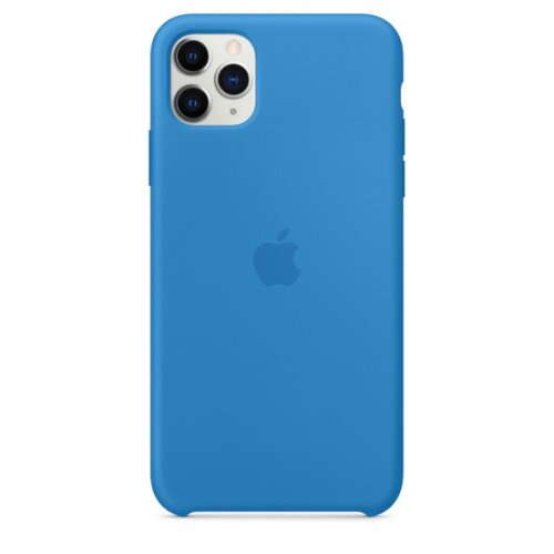 Apple iPhone 11 Pro Max Silicone Case - Surf Blue