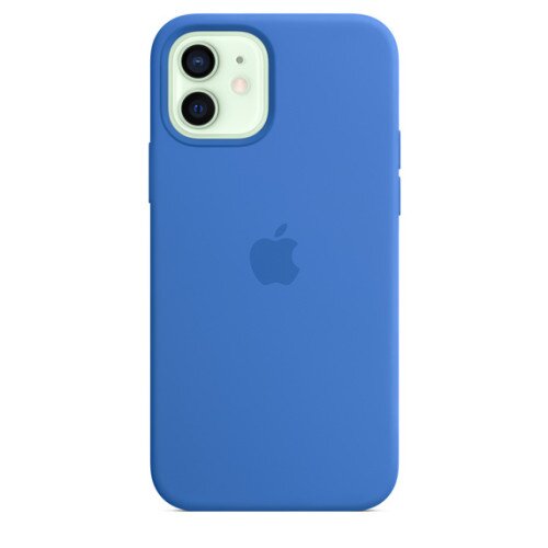 Apple iPhone 12 / 12 Pro Silicone Case with MagSafe - Capri Blue