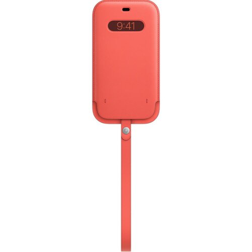Apple iPhone 12 Pro Max Leather Sleeve with MagSafe - Pink Citrus