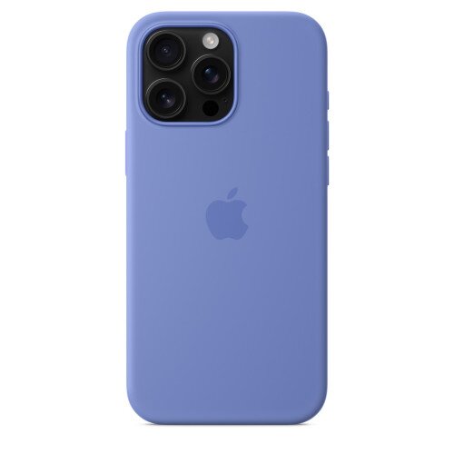 Apple iPhone 16 Pro Max Silicone Case with MagSafe - Periwinkle