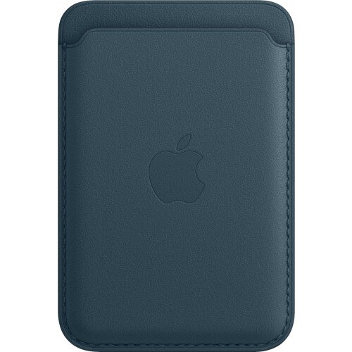 Apple iPhone Leather Wallet with MagSafe - Baltic Blue