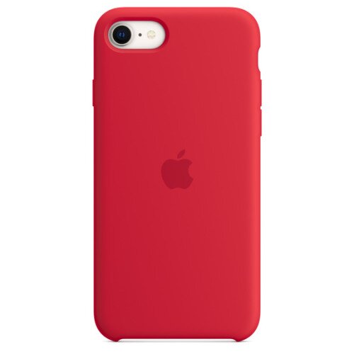 Apple iPhone SE Silicone Case - Product Red