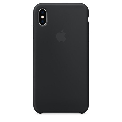 Apple iPhone XS Max Silicone Case - Black