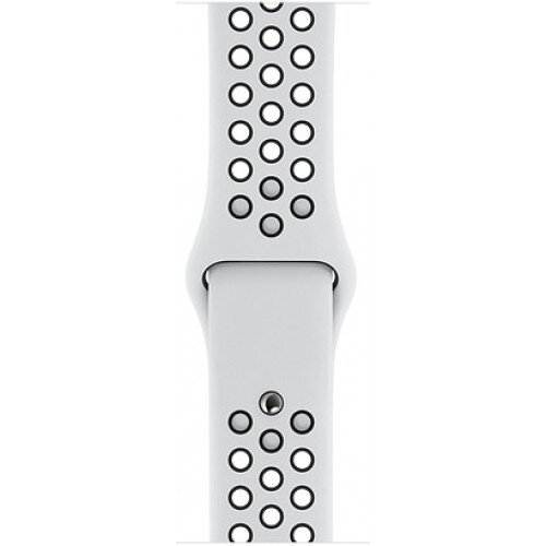 Apple Nike Sport Band - Pure Platinum/Black - 40mm