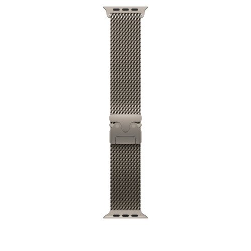 Apple Watch 49mm Titanium Milanese Loop - Natural - Small