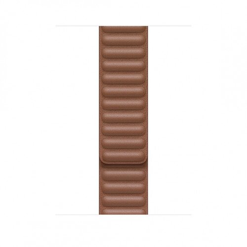 Apple Watch Leather Link band - 44mm - S/M - Saddle Brown