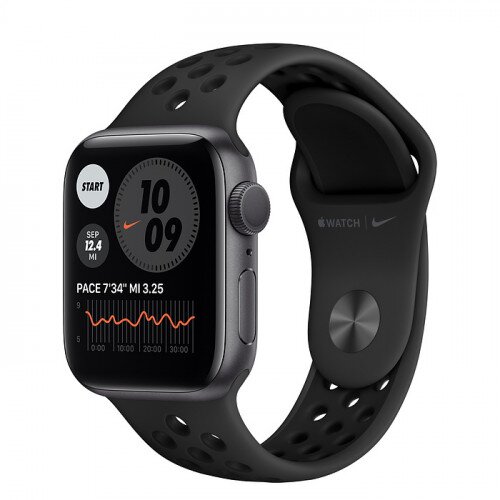 Apple Watch Nike Series 6 Space Gray Aluminum Case with Nike Sport Band - 40mm - Anthracite/Black