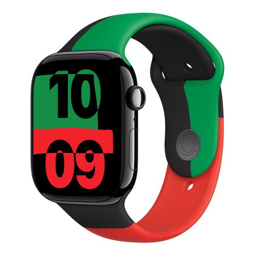 Apple Watch Series 10 - 46mm - S/M - Jet Black Aluminum Case - Black Unity