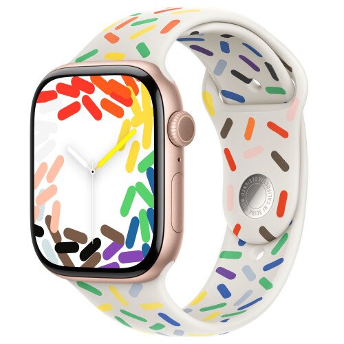 Apple Watch Series 10 - 46mm - S/M - Rose Gold Aluminum Case - Pride Edition