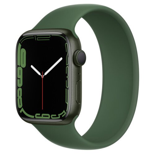 Apple Watch Series 7 Green Aluminum Case with Solo Loop - Clover - 45mm - 12