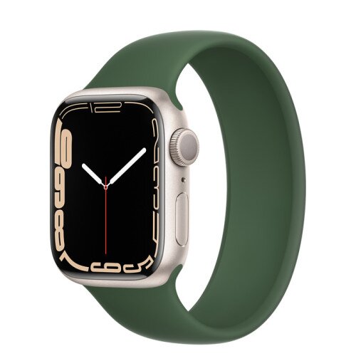 Apple Watch Series 7 Starlight Aluminum Case with Solo Loop - Clover - 41mm - 3