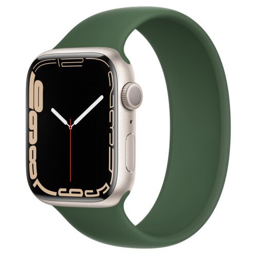Apple Watch Series 7 Starlight Aluminum Case with Solo Loop - Clover - 45mm - 8