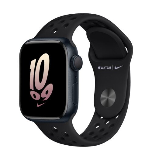 Apple Watch Series 8 Midnight Aluminum Case with Nike Sport Band