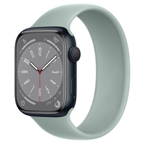 Apple Watch Series 8 - 45mm Midnight Aluminum Case with Succulent Solo Loop - Size-3