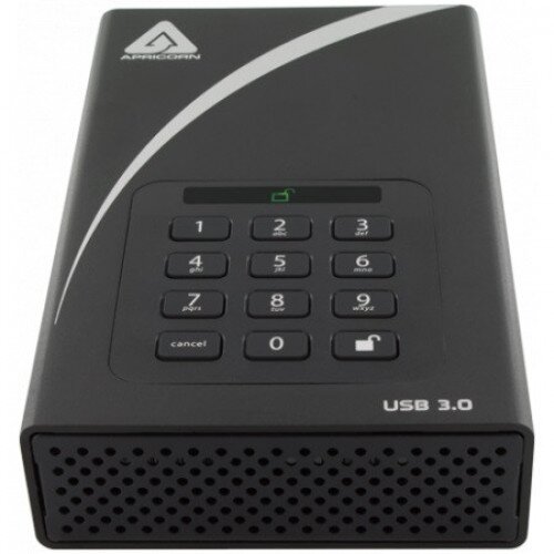 Apricorn Aegis Padlock DT USB 3.0 Desktop Drive - 12TB
