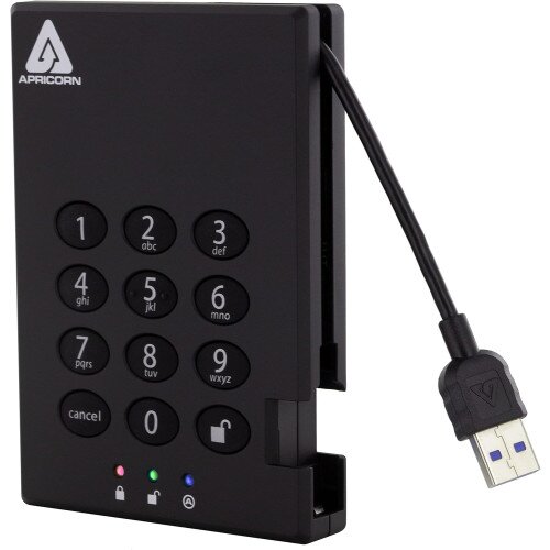 Apricorn Aegis Padlock USB 3.0 Solid State Drive - 1TB
