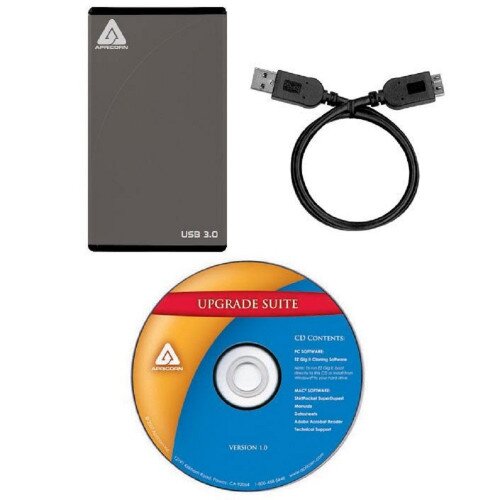 Apricorn EZ Upgrade 3.0 SATA Notebook Hard Drive Upgrade Kit with USB 3.0 Connection