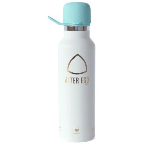Aquaovo Alter Ego Frio Water Bottle No Filtration - White - Aqua