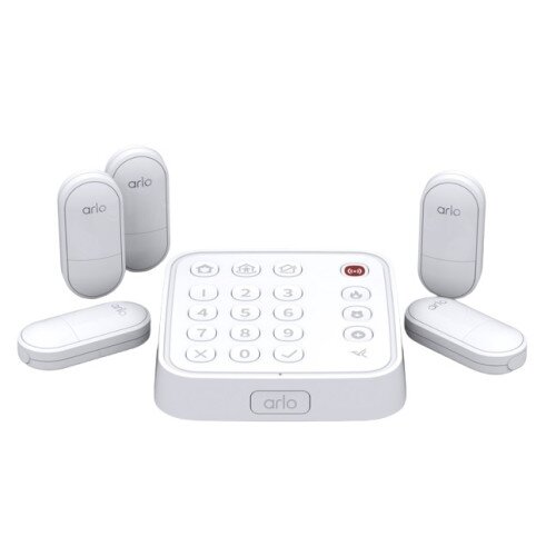 Arlo Comprehensive Smart Home Security System - 1 keypad Sensor Hub, 5 Sensors & 1 Yard Sign