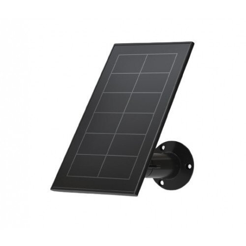 Arlo Solar Panel Charger for Essential Cameras - Black