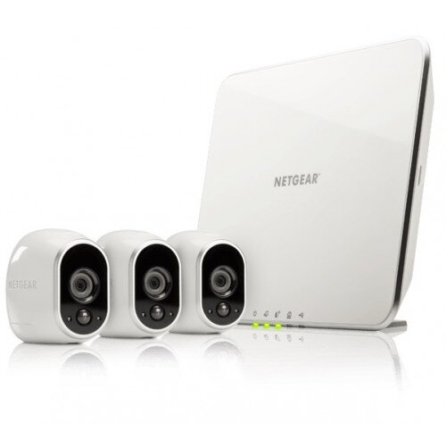 Arlo Smart Security System with 3 Arlo Cameras