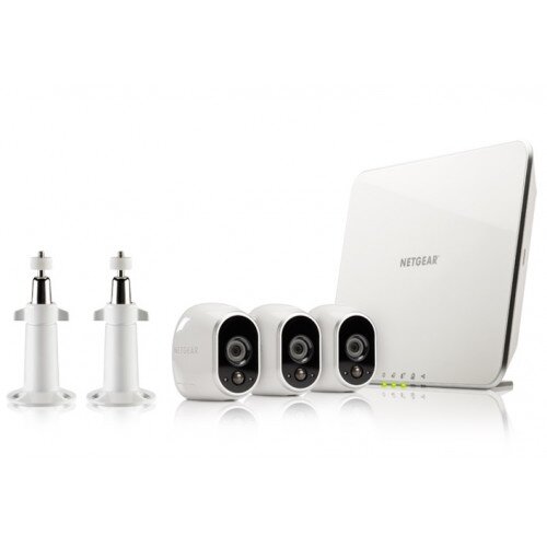 Arlo Wire-Free Security System with 3 HD Camera