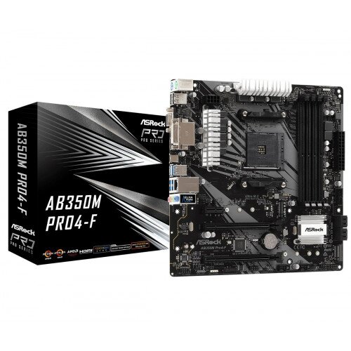 ASRock AB350M Pro4-F Motherboard