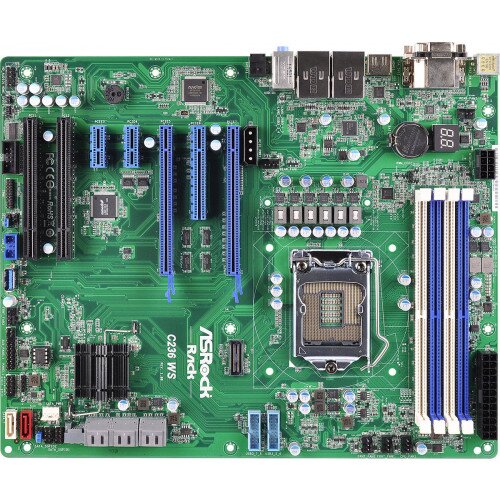 ASRock Rack C236 WS Motherboard