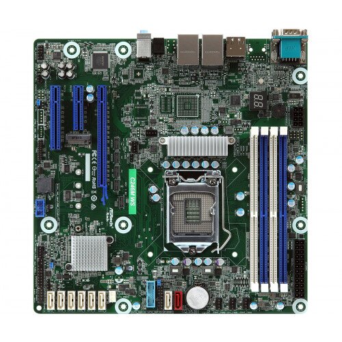 ASRock Rack C246M WS Motherboard