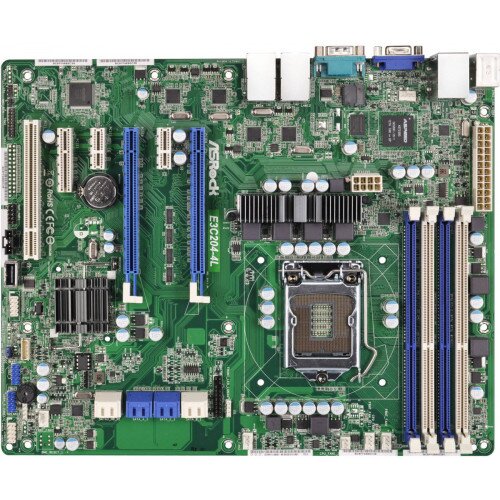 ASRock Rack E3C204-4L Motherboard
