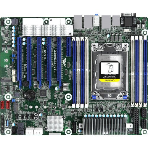 ASRock Rack X399D8A-2T Motherboard