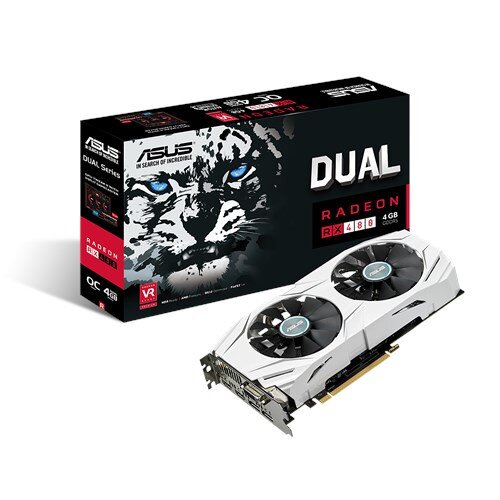 ASUS Dual OC Radeon RX 480 Graphics Card