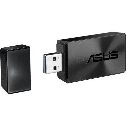 ASUS Dual Band 2.4GHz 5GHz USB WiFi Wireless Adapter (USB-AC55 B1)